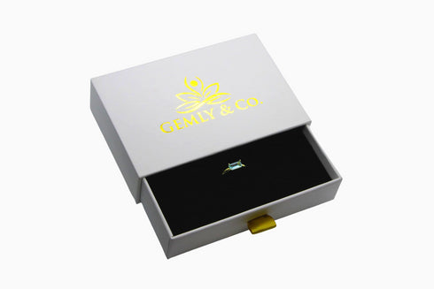 Ameya अमेय | Blauer Topas | Ring | 18K Vermeil Vergoldung